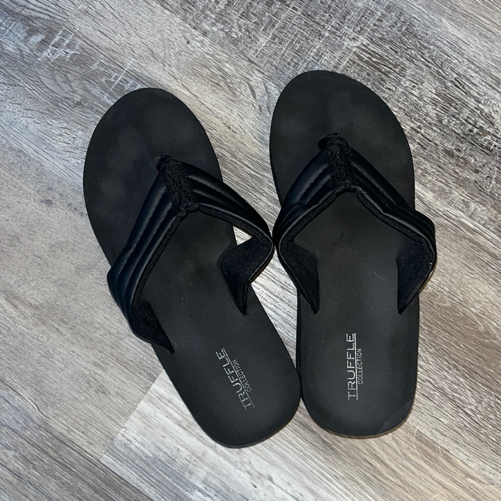 Platform thong sandals